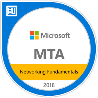 MTA: Networking Fundamentals – Certified 2018