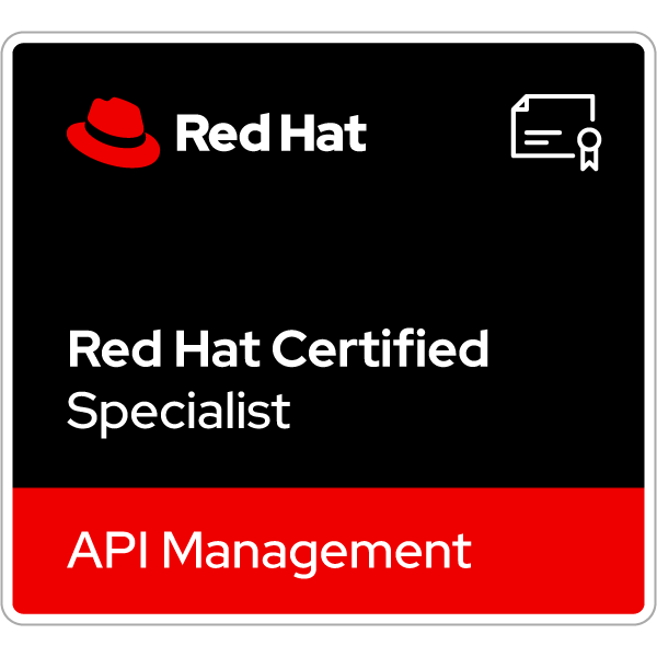 Red Hat Certified Specialist in API Management